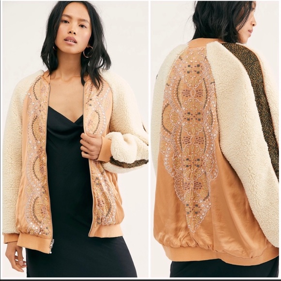 Free People Jackets & Blazers - NWT Free People Wicked Games Reversible Jacket